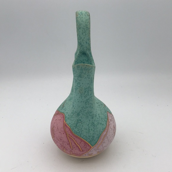 VTG Native American Navajo Wedding Vase Signed & Handpainted - Picture 2 of 5